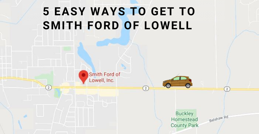 Easy ways to get to Smith Ford of Lowell