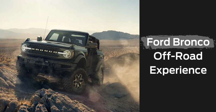 Ford Bronco Off Road Experience at Chicago Auto Show