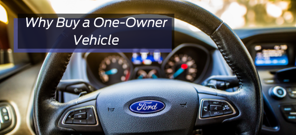 Why Buy a One-Owner Vehicle