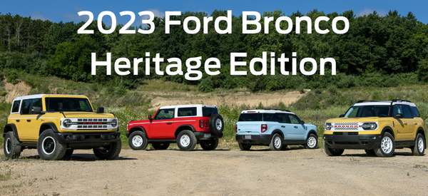 2023 Ford Bronco Heritage Edition