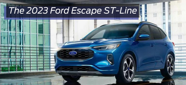 The 2023 Ford Escape ST-Line