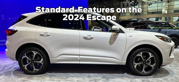 Standard Features on the 2024 Ford Escape