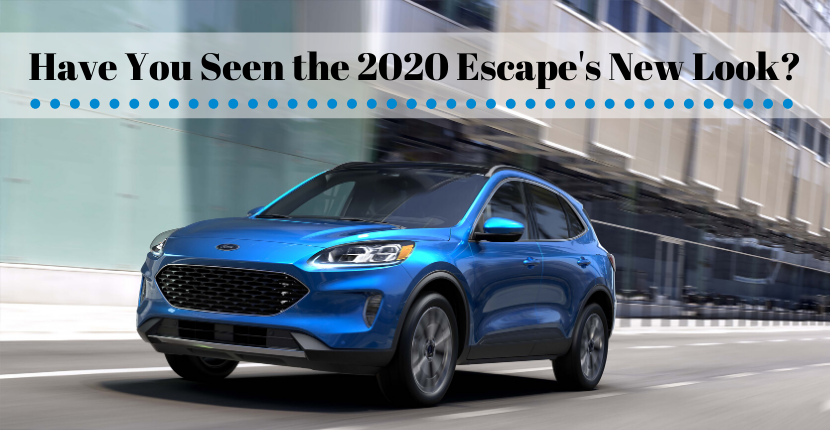 Have You Seen the 2020 Escape's New Look?