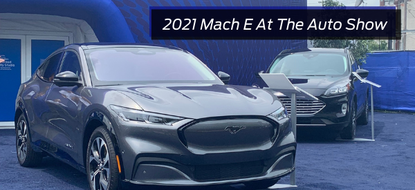 2021 Mach E At The Auto Show